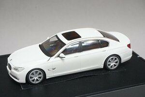 ミニチャンプス PMA 1/43 BMW 750Li (F02) アルペン ホワイト　ディーラー特注 80420445201