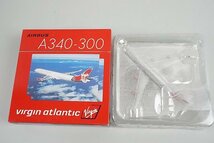 ★ DRAGON ドラゴン 1/400 A340-300 Virgin atlantic ヴァージン・アトランティック航空 G-VAEL_画像8