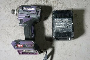 ◎ makita マキタ 36V 充電式インパクトドライバー バッテリー付き BL4025 ※動作未チェック TD001G