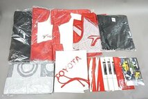 Mobil1 Tシャツ / Panasonic Toyota Racing 2003 F1 JAPANESE GP ナイロン ジャケット / フェイスタオル / ビブス など色々セット_画像1