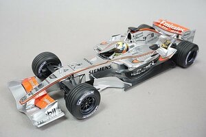 ミニチャンプス PMA 1/18 McLaren Mercedes マクラーレン メルセデス MP4-21 J.Ｐ.モントーヤ 2006 #4 ※本体のみ