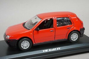 WELLY ウェリー 1/38 VOLKSWAGEN フォルクスワーゲン ゴルフ Ⅳ レッド