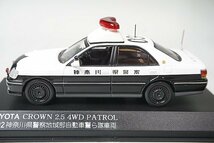 RAI'S レイズ 1/43 トヨタ クラウン 2.5 4WD 2002 神奈川県警察 地域部自動車警ら隊車両 HL430201_画像1