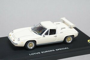 KYOSHO 京商 1/43 LOTUS ロータス ヨーロッパ スペシャル with rear wing ホワイト 03076W