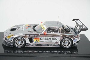 EBBRO エブロ 1/43 Mercedes メルセデス グリーン テック SLS AMG GT3 スーパーGT300 2013 #22 44932