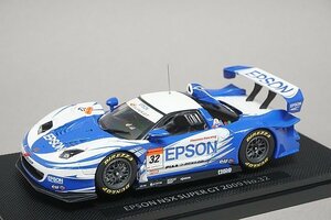 EBBRO エブロ 1/43 Honda ホンダ エプソン NSX スーパーGT500 2009 #32 44180 ※塗装にひび割れ