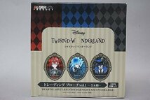 ★ アルジャーノンプロダクト ディズニー ツイステッドワンダーランド トレーディングブローチ ツイステ vol.1 BOX 6点セット 未開封_画像4