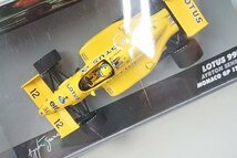 ALTAYA アルタヤ 1/43 LOTUS ロータス 99T モナコGP 1987 アイルトン・セナ #12_画像3