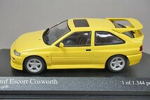 ミニチャンプス PMA 1/43 FORD フォード エスコート コスワース 1992 イエロー 430082105_画像1