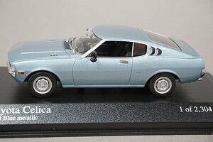 ミニチャンプス PMA 1/43 TOYOTA トヨタ セリカ 1975 ブルーメタリック 400166471