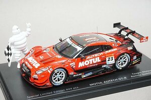 EBBRO エブロ 1/43 NISSAN 日産 モチュール オーテック GT-R スーパーGT 2017 ミシュランボックス仕様 #23