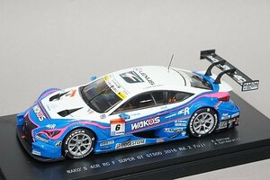 EBBRO エブロ 1/43 LEXUS レクサス ワコーズ 4CR RC F スーパーGT GT500 富士 2016 #6　＊パーツ破損有り 45457