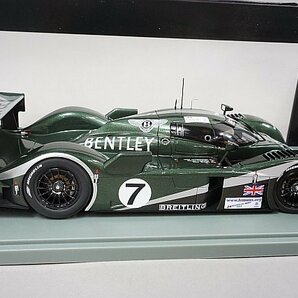 AUTOart オートアート 1/18 BENTLEY ベントレー スピード8 ルマン LM 24h 優勝 2003 #7 80353の画像3