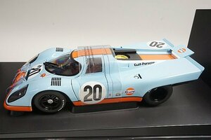 AUTOart オートアート 1/18 Porsche ポルシェ 917K スティーブ・マックイーン コレクション ルマン LM 1970 #20 Gulf ガルフ 80030