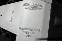 ミニチャンプス PMA 1/18 Porsche ポルシェ 956 1982-86 #1 ※本体のみ_画像9