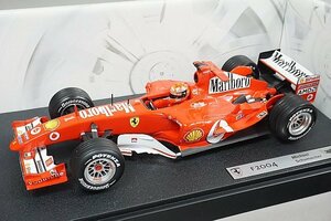 Hot Wheels ホットウィール 1/18 Ferrari フェラーリ F2004 M.シューマッハ #1 マルボロ仕様 ※加工箇所有り B6200