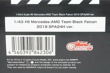 スパーク/グッドスマイルレーシング 1/43 メルセデスベンツ Mercedes-AMG Team Black Falcon 2019 SPA24H ver. #6_画像4