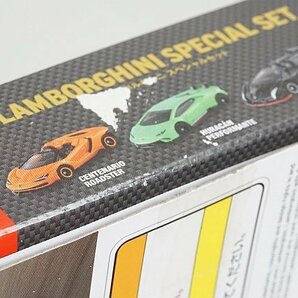 TOMICA トミカ Lamborghini ランボルギーニ スペシャルセット ウラカン 緑 / アヴェンタドール ピンク など4台セットの画像6