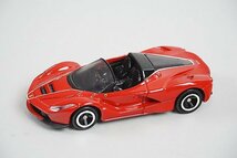TOMICA トミカ Ferrari フェラーリセット 488 スパイダー 青 / ラ・フェラーリ 赤 / 488GTB 白 3台セット ※モデナ 黄 欠品_画像4