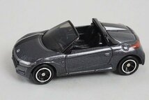 TOMICA トミカ オープンカーセレクション ダイハツ コペン 黄 / マツダ ロードスター 赤 / ホンダ S660 黒 など4台セット_画像3