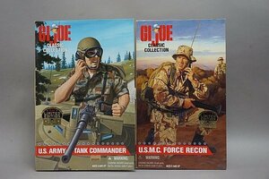 ★ G.I.JOE G.I.ジョー U.S ARMY THANK COMMANDER / U.S.M.C FORCE RECON 2点セット フィギュア