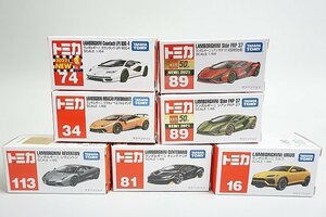 TOMICA トミカ ランボルギーニ ウラカン ペルフォルマンテ / ウルス / カウンタック LPI 800-4 など7点セット