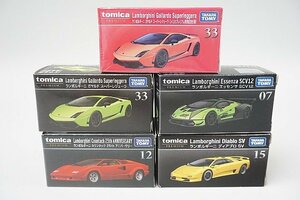 TOMICA トミカプレミアム ランボルギーニ 33 ガヤルド スーパーレジェーラ / 12 カウンタック 25th アニバーサリー など5点セット