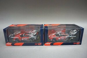 EBBRO エブロ 1/43 NISSAN 日産 ザナヴィ ニスモ GT-R 2008 #1 ニスモフェスティバル 44201 など2点セット