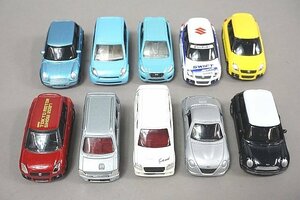 TOMICA トミカ ダイハツ コペン / ミニクーパー / スズキ スイフトスポーツ など10点セット ※ジャンク品