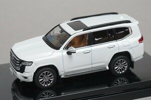 Hobby JAPAN ホビージャパン 1/64 TOYOTA トヨタ ランドクルーザー (JA300W) ZX プレシャスホワイトパール / ベージュ内装 HJ641050AWB