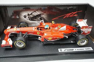 Hot Wheels ホットウィール 1/18 Ferrari フェラーリ F138 フェルナンド・アロンソ 2013 #3 BCK14