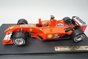 Hot Wheels ホットウィール 1/18 Ferrari フェラーリ F1 F2001 M.シューマッハ 2001 ワールドチャンピオン #1 53956