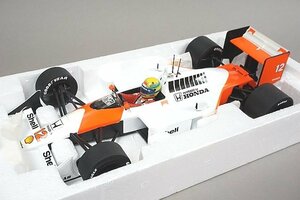 ミニチャンプス PMA 1/18 McLaren Honda マクラーレン ホンダ MP4/4 A.セナ ワールドチャンピオン 1988 #12 540881812