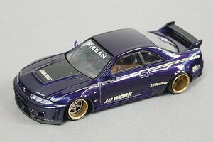 TSM MODEL トゥルースケール / MINI GT 1/64 日産 スカイライン GT-R R33 Kaido Works V1 (右ハンドル) KAIDO HOUSE 街道ハウス KHMG072