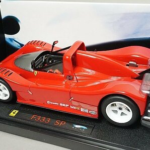 Hot Wheels ホットウィール エリート 1/18 Ferrari フェラーリ F333 SP レッド L2974の画像2