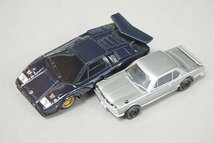 エポック 1/72 ランボルギーニ ムルシエラゴ オレンジ / 日産 GT-R ホワイト / トヨタ ハイエース などまとめてセット ※ジャンク品_画像8