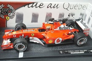 Hot Wheels ホットウィール 1/18 Ferrari フェラーリ 150 カナダグランプリ 優勝 2002 #1 54646