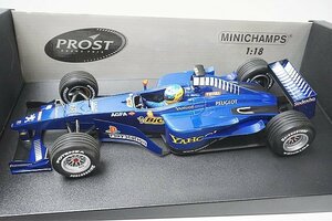 ミニチャンプス PMA 1/18 Prost Peugeot プロスト プジョー AP03 F1 2000 N. ハイドフェルド #15 180000015