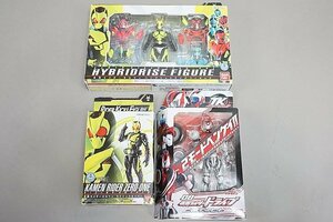 ★ BANDAI バンダイ 仮面ライダーゼロワン ライジングホッパー/仮面ライダードライブ タイプデッドヒート 等3点セット フィギュア