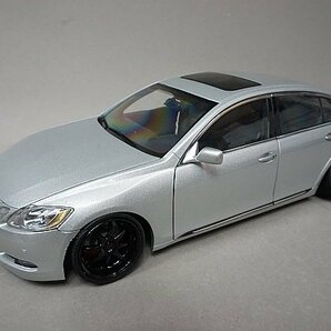 AUTOart オートアート 1/18 LEXUS レクサス GS 430 シルバー ※本体のみ・ジャンク品の画像1