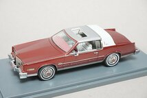 NEO ネオ 1/43 Cadillac キャデラック エルドラド ビアリッツ 1979 レッドホワイト ※パーツ破損有り NEO43500_画像1