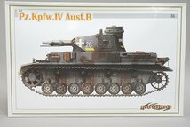 ★ DRAGON ドラゴン 1/35 ドイツ戦車 Pz.Kpfw.IV Ausf.B 4号戦車 プラモデル 6297_画像1