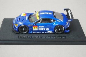 EBBRO エブロ 1/43 SUBARU スバル BRZ SUPER GT300 Tokyo Motor Show2011 #61 44762