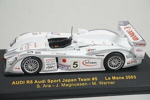 IXO イクソ 1/43 AUDI アウディ R8 LM ルマン 2003 #5 LMM049