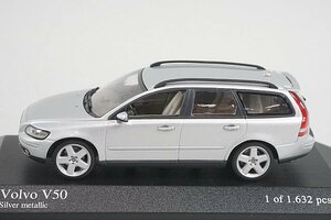 PMA ミニチャンプス 1/43 Volvo ボルボ V50 2003 シルバー 400171210