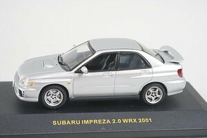 IXO イクソ 1/43 SUBARU スバル IMPREZA インプレッサ 2.0 WRX 2001 シルバー MOC002