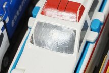 バンダイ VooV(ブーブ) トヨタ ダイナアルミウイング ゴミ清掃車 / はとバス 全長約8cm など15点セット ※ジャンク品_画像8