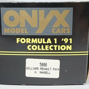 ONYX オニキス 1/24 ウィリアムズ ルノー FW14 N.マンセル 1991 #5 ※ジャンク品 5000の画像9