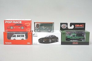 ポップレース 1/64 RWB 997 レッド / M2 マシーン シボレー C1500 SS 4×4 グリーン など5点セット