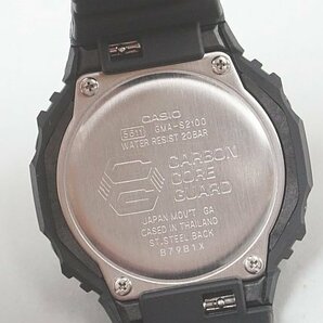 ♪ G-SHOCK Gショック GMA-S2100-1AJF マットブラック アナデジ 腕時計の画像6